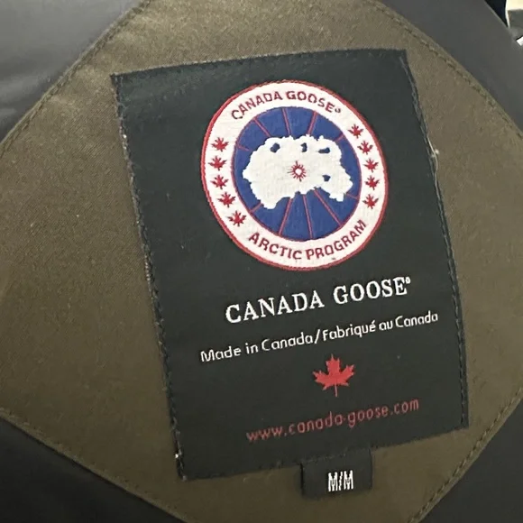 CANADA GOOSE BRONTE PARKA Down Jacket  Military Green Khaki Polyester - Picture 11 of 14